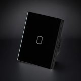 1 Körös Fekete Érintő Villanykapcsoló