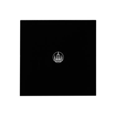 1 Körös Fekete Érintőkapcsoló Budapest mintás  gombbal