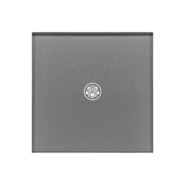 1 Körös Szürke Érintőkapcsoló Kalocsai mintás  gombbal