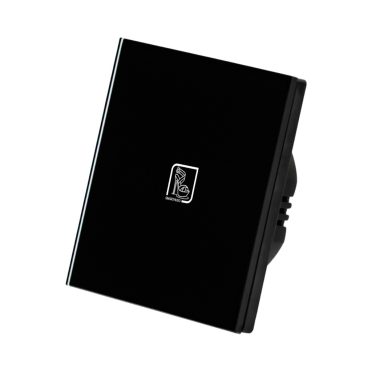 1 Körös Fekete Váltó Villanykapcsoló Cipő mintás gombbal