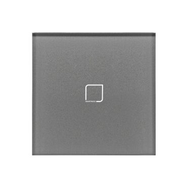 1 Körös Szürke Váltó Villanykapcsoló Smarthugo mintás  gombbal