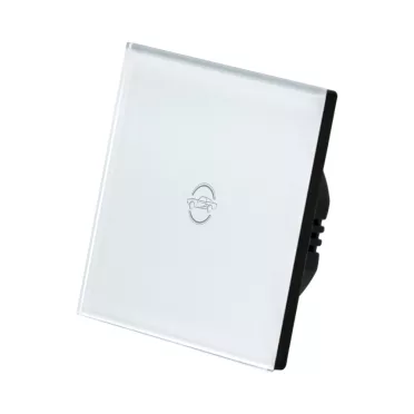 1 Körös Fehér Dimmer Villanykapcsoló Autó  mintás  gombbal