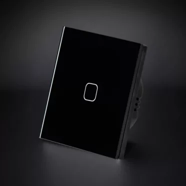 1 Körös Fekete Dimmer Villanykapcsoló