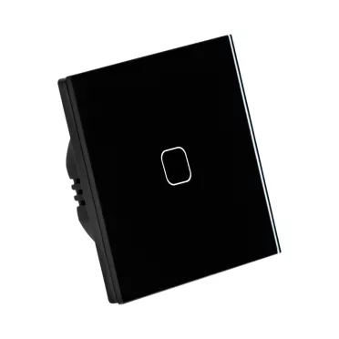 1 Körös Fekete Dimmer Villanykapcsoló