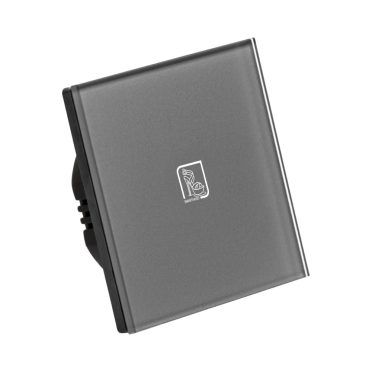 1 Körös Szürke Dimmer Villanykapcsoló Cipő mintás gombbal