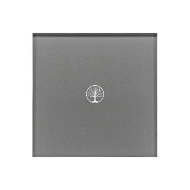 1 Körös Szürke Dimmer Villanykapcsoló Fa mintás  gombbal