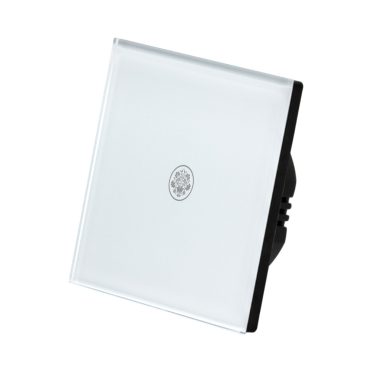 1 Körös Fehér Impulzuskapcsoló Kalocsai mintás  gombbal