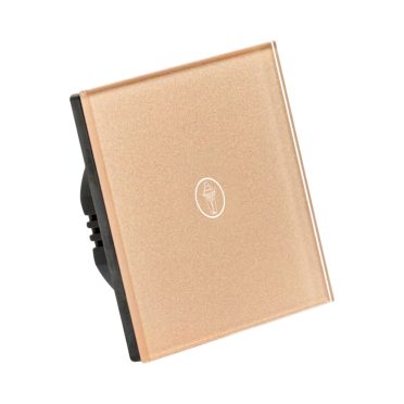 1 Körös Arany Impulzuskapcsoló Bár mintás  gombbal