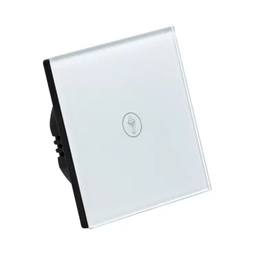 1 Körös Fehér RF Villanykapcsoló Bár mintás  gombbal