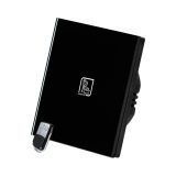 1 Körös Fekete RF Villanykapcsoló Cipő mintás gombbal