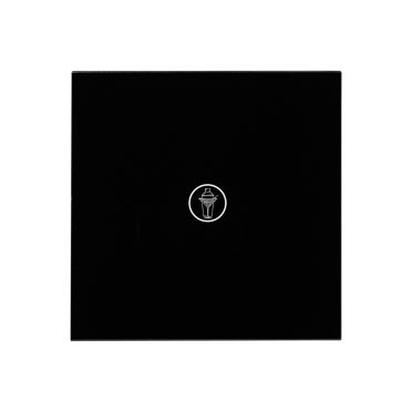 1 Körös Fekete RF Villanykapcsoló Bár mintás  gombbal