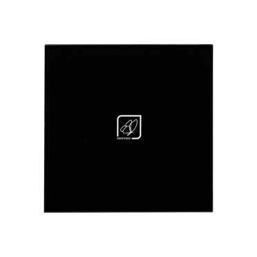 1 Körös Fekete RF Villanykapcsoló Pillangó mintás  gombbal