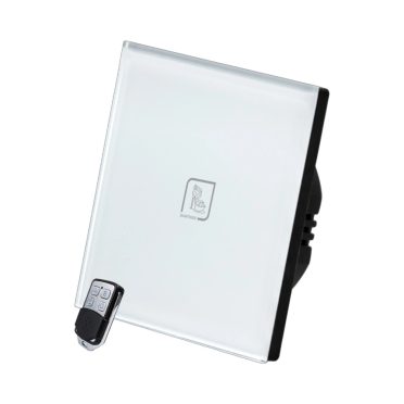 1 Körös Fehér RF Váltó Villanykapcsoló Cipő mintás gombbal