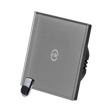 1 Körös Szürke RF Váltó Villanykapcsoló Autó  mintás  gombbal