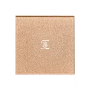 1 Körös Arany Wifi Villanykapcsoló Ujjlenyomat mintás gombbal