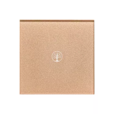 1 Körös Arany Wifi Villanykapcsoló Fa mintás  gombbal