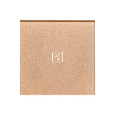 1 Körös Arany Wifi Villanykapcsoló Pillangó mintás  gombbal