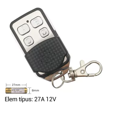 Smarthugo 4 Gombos Távirányító RFII(433 MHz)