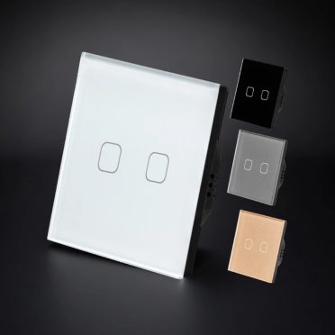 2 Körös Fehér Dimmer kapcsoló