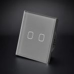 2 Körös Szürke Dimmer Villanykapcsoló