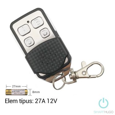 2 Körös Fehér RF Villanykapcsoló Autó  mintás  gombbal