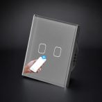 2 Körös Szürke Wifi Villanykapcsoló