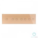 Négyes sorolt Arany Érintőpanel 1 + 2 + 2 + 2 Kör