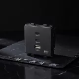 Smarthugo Essence Fekete  USB gyorstöltő 