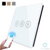 1 Körös Fehér Wifi Dimmer Érintőpanel 1 Körös Fehér Wifi Dimmer Érintőpanel